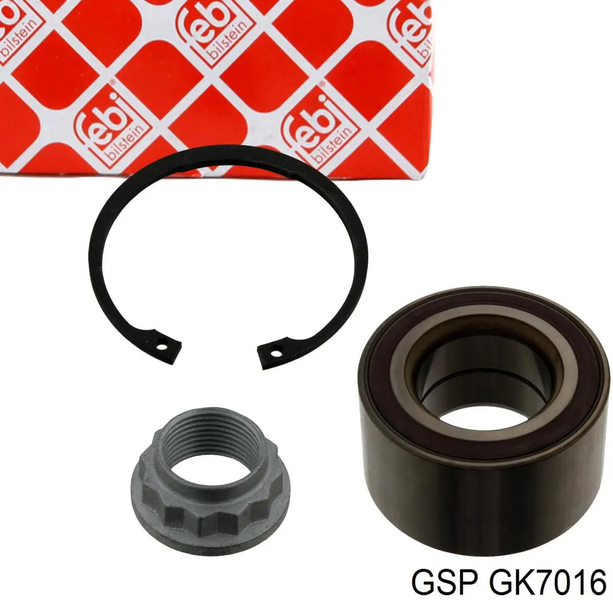 Купити GK7016 GSP Підшипник задньої ступиці