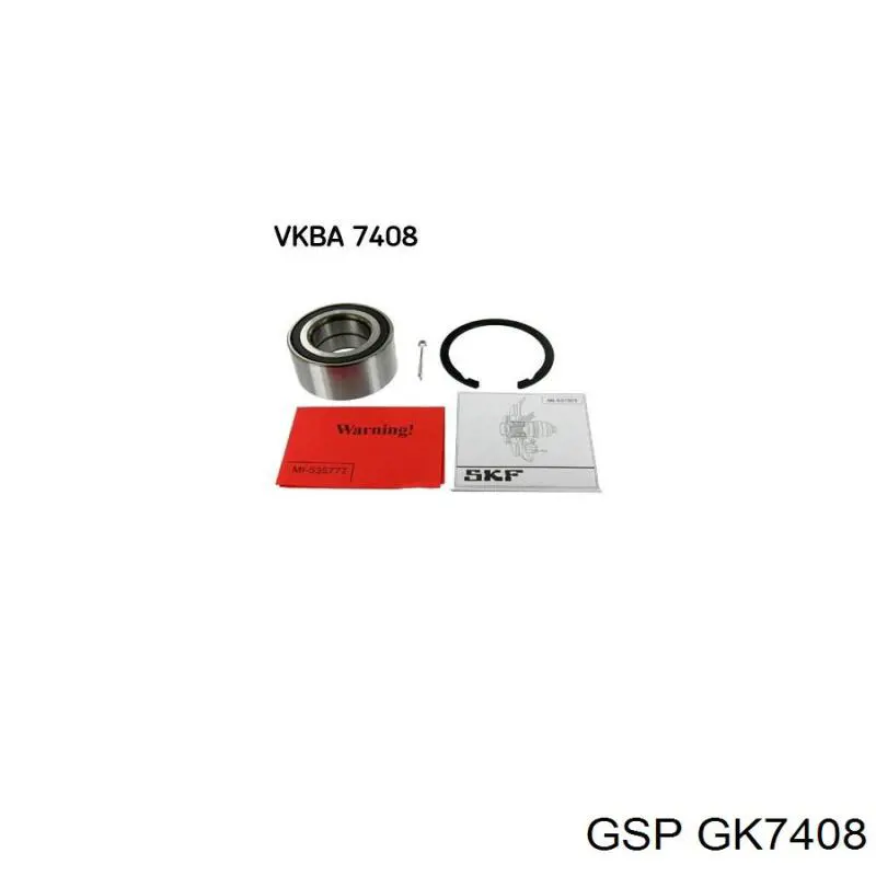 Підшипник ступиці GK7408 GSP