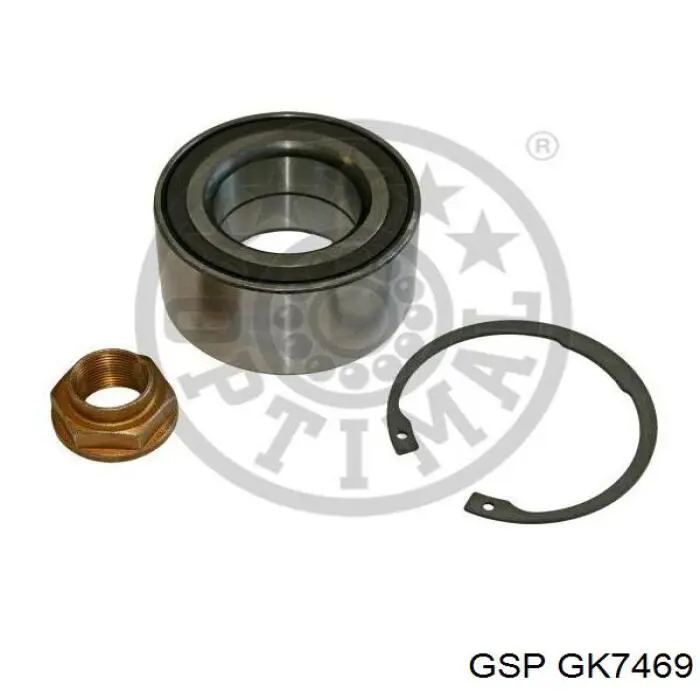 Купити GK7469 GSP Підшипник ступиці передньої