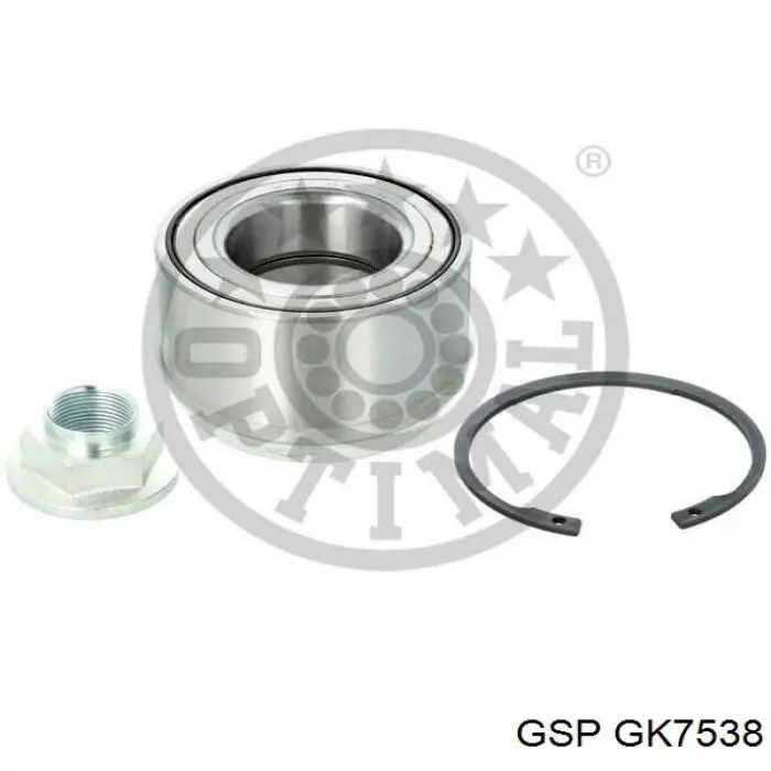 Купити GK7538 GSP Підшипник ступиці передньої