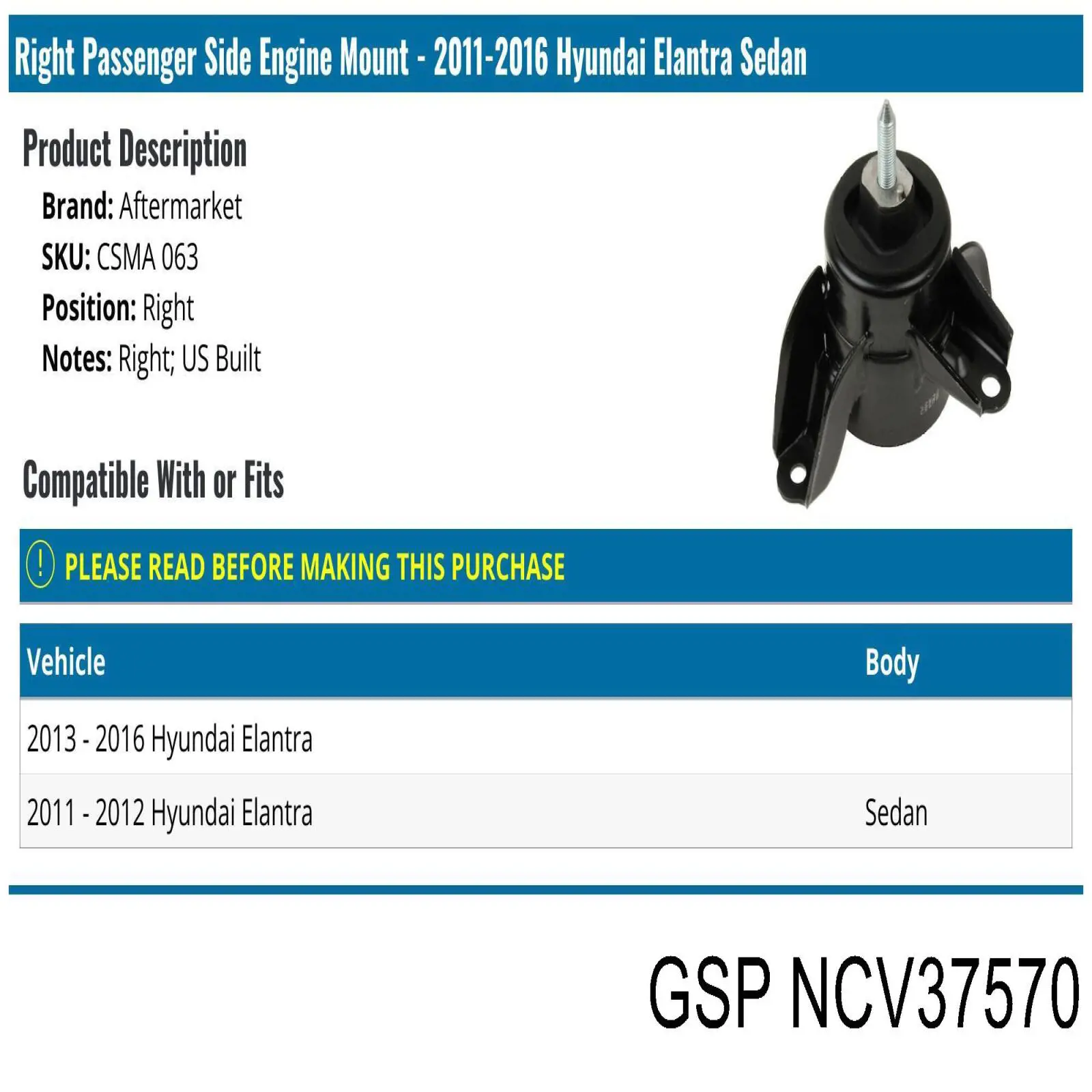 GSP NCV37570
