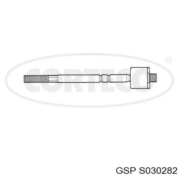 Тяга рульова поперечна GSP S030282 ціна, від 5.24 USD