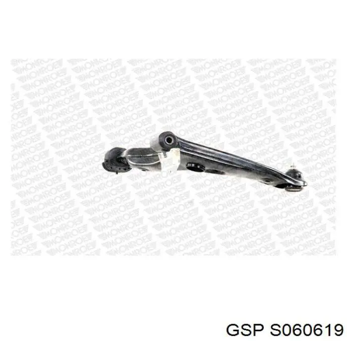 Важіль передній лівий GSP S060619 ціна, від 40.29 USD