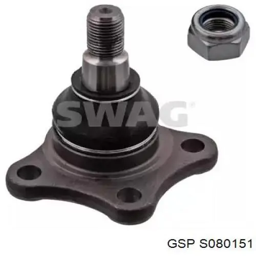 Кульова опора, нижня, права GSP S080151 ціна, від 13.06 USD