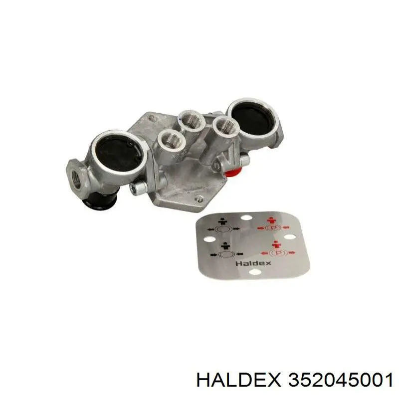 Купити 352045001 Haldex Клапан аварійного розгальмовування