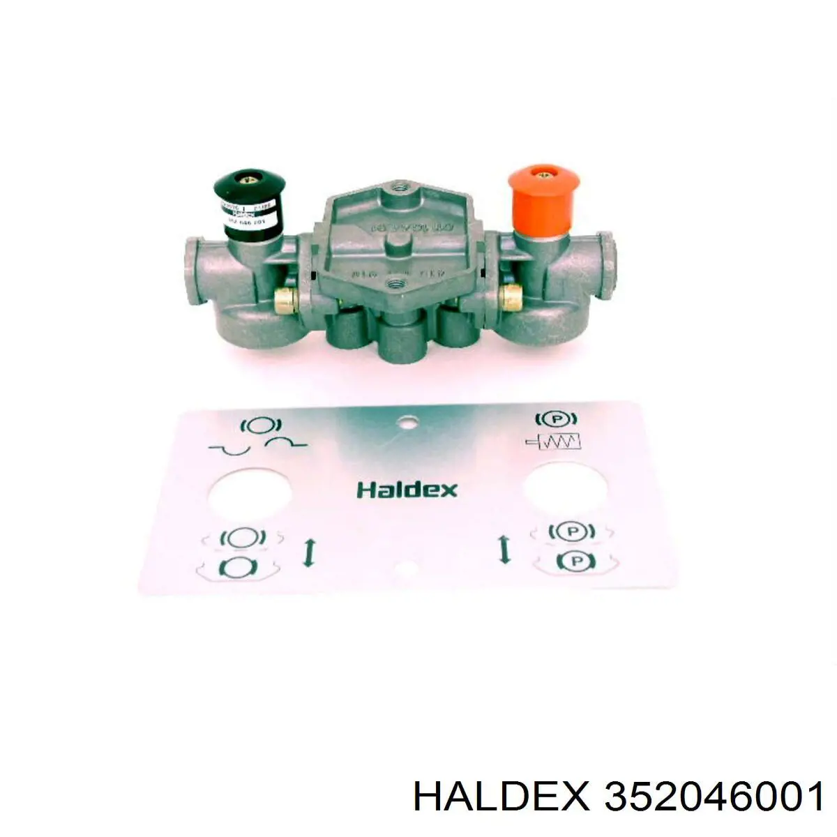 Купити 352046001 Haldex Клапан аварійного розгальмовування
