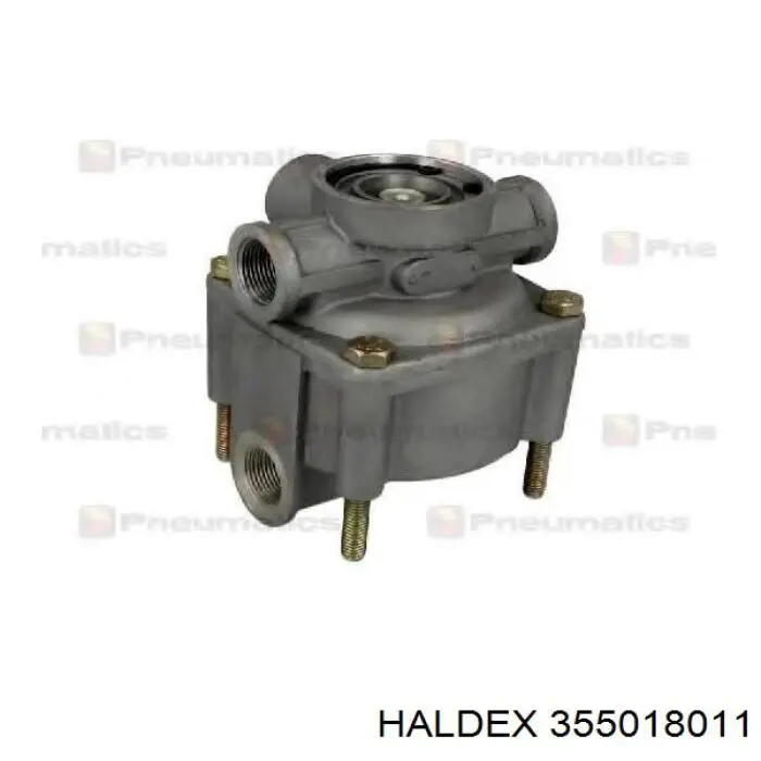 355018011 Haldex Прискорювальний клапан пневмосистеми