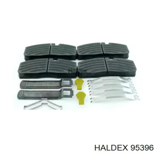 Передні тормозні колодки 95396 Haldex