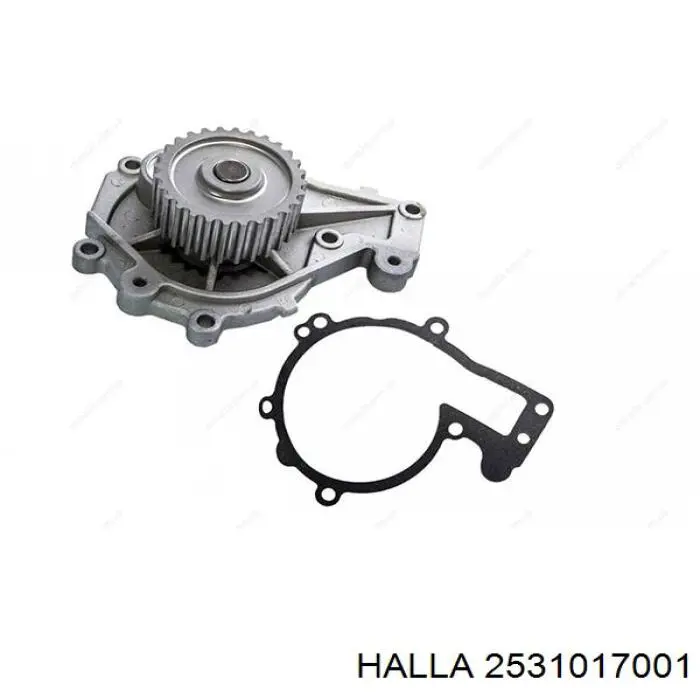 2531017001 Hyundai/Kia радіатор охолодження двигуна