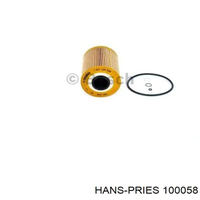 Направляюча первинного валу КПП 100058 Hans Pries (Topran)