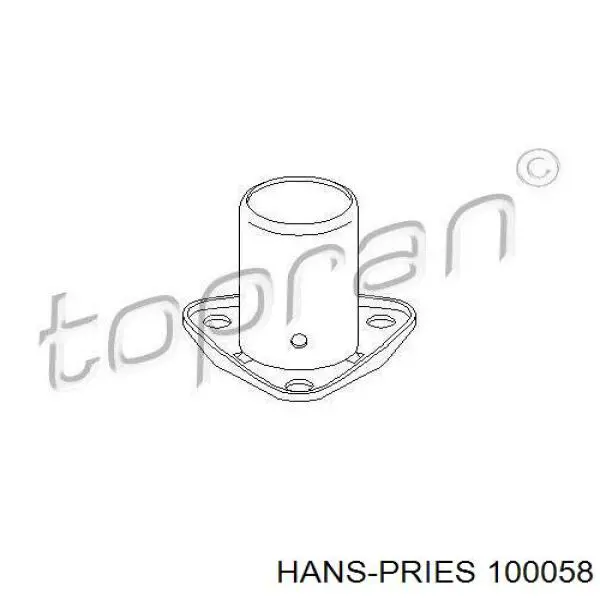100058 Hans Pries (Topran) направляюча первинного валу кпп