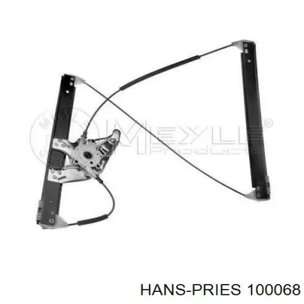 100068 Hans Pries (Topran) Кришка коробки передач