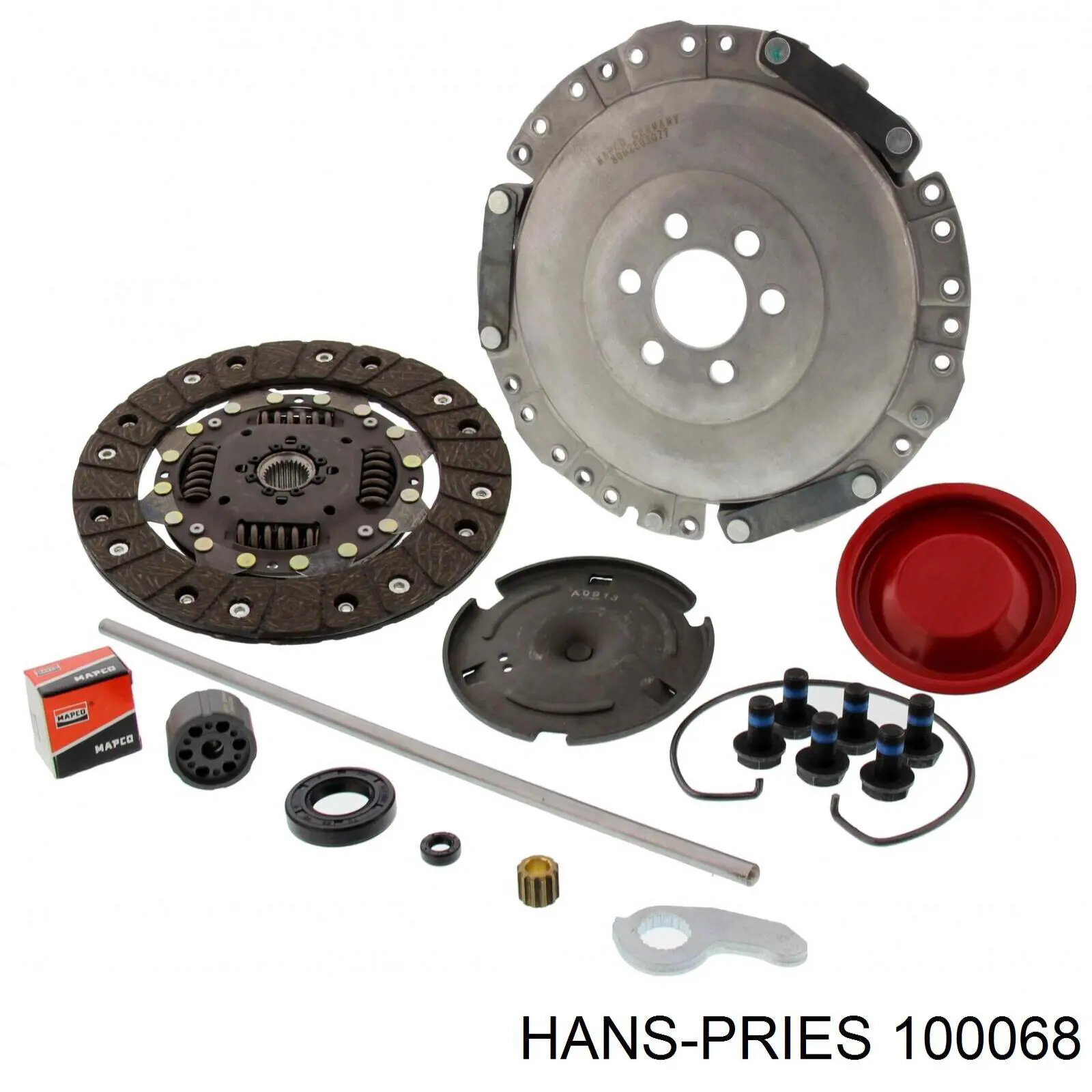 Кришка коробки передач 100068 Hans Pries (Topran)