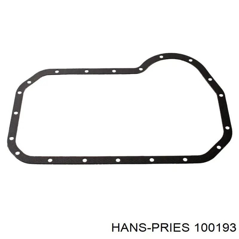 100193 Hans Pries (Topran) прокладка передньої кришки двигуна
