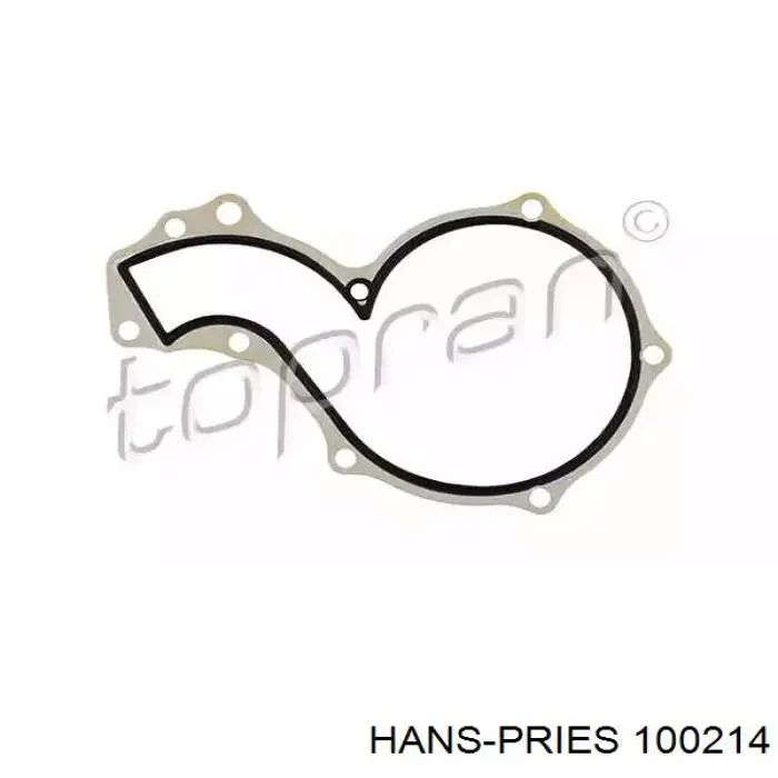 Прокладка водяної помпи Hans Pries (Topran) 100214 ціна, від 4.80 USD