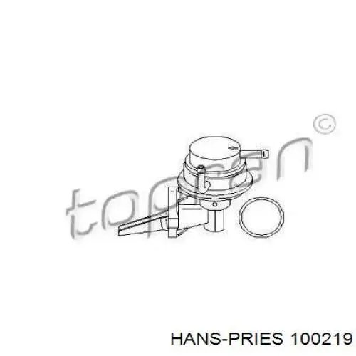 100219 Hans Pries (Topran) паливний насос, механічний
