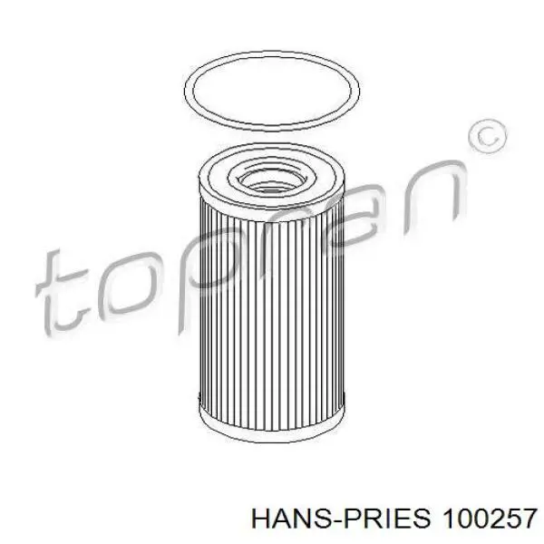 Купити 100257 Hans Pries (Topran) Насос маслозакачуючий
