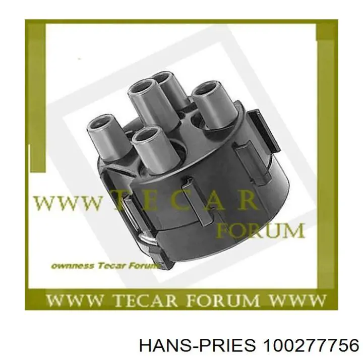 Кришка розподільника запалювання/трамблера Hans Pries (Topran) 100277756 ціна, від 7.24 USD