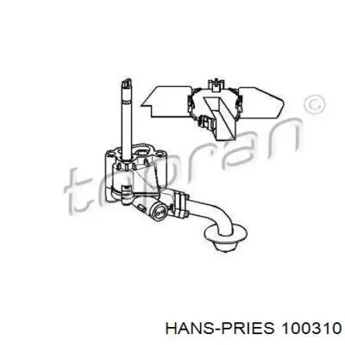 Помпа масляна Hans Pries (Topran) 100310 ціна, від 31.79 USD