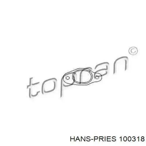 100318 Hans Pries (Topran) прокладка випускного колектора