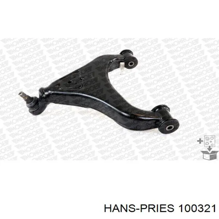 Ковпачок штуцера паливної форсунки Hans Pries (Topran) 100321 ціна, від 0.40 USD