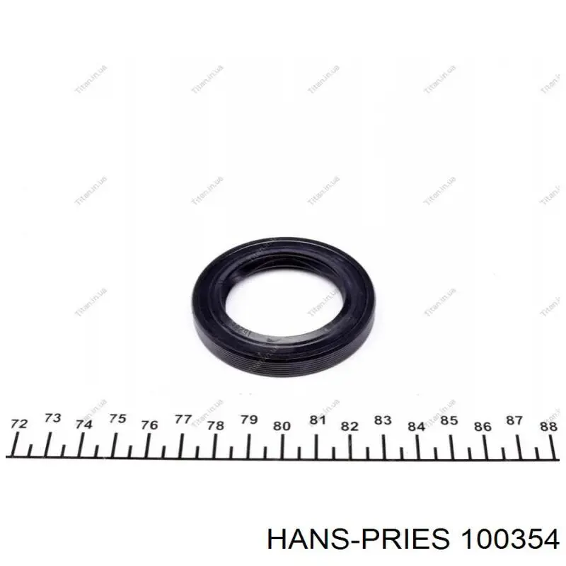 Сальник півосі переднього моста Hans Pries (Topran) 100354 ціна, від 3.86 USD