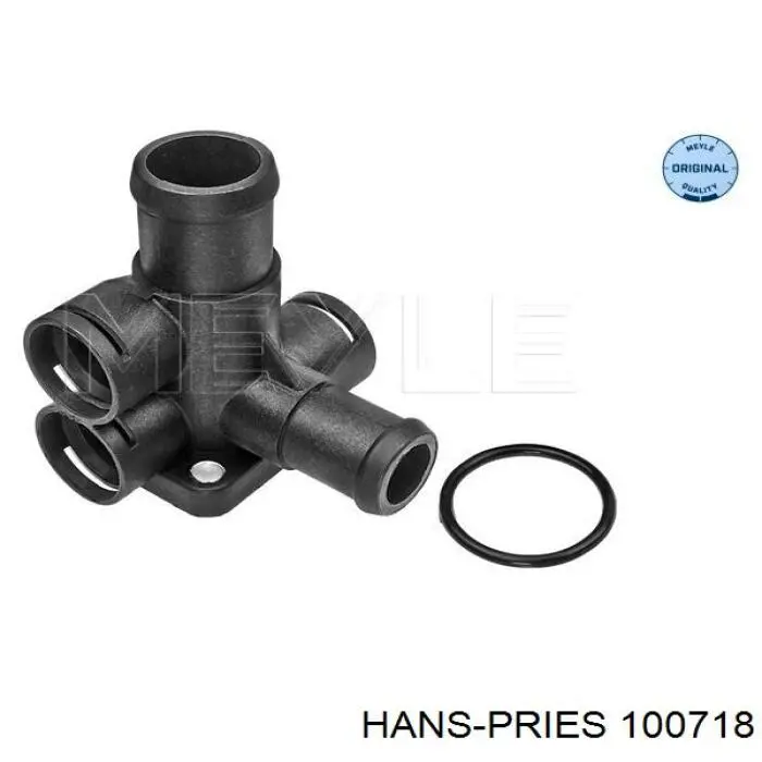 Фланець системи охолодження (трійник) Hans Pries (Topran) 100718 ціна, від 2.25 USD