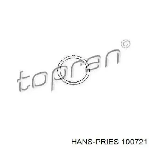 Купити 100721 Hans Pries (Topran) Прокладка фланця (трійника) системи охолодження