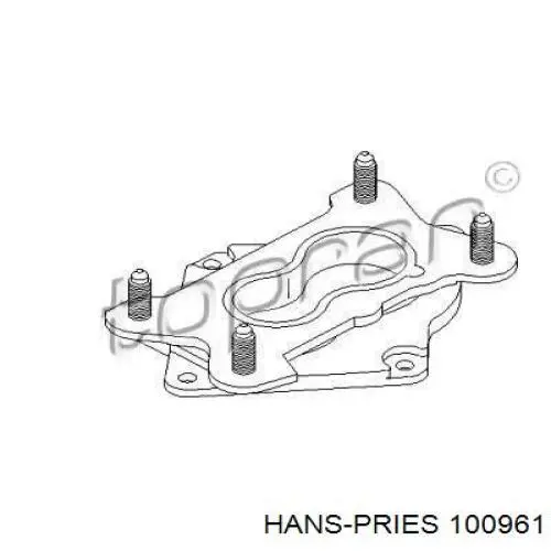 Фланець карбюратора 100961 Hans Pries (Topran)