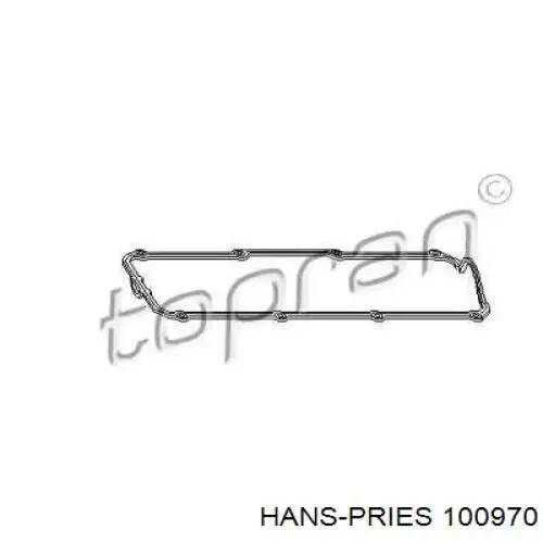 100970 Hans Pries (Topran) Прокладка кришки клапанної 