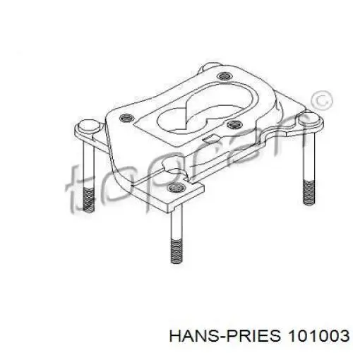 101003 Hans Pries (Topran) Фланець карбюратора