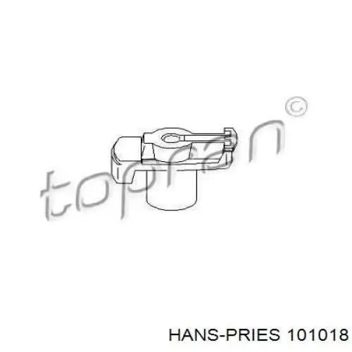 101018 Hans Pries (Topran) бігунок (ротор розподільника запалювання)