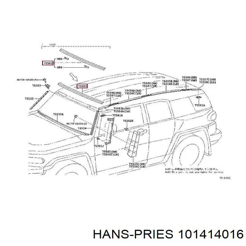 101414016 Hans Pries (Topran) Прокладка під головку