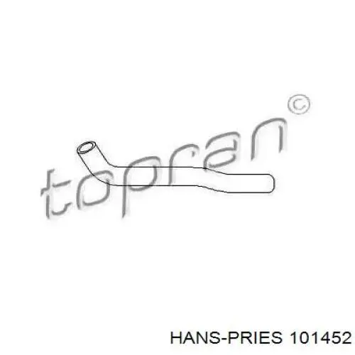 Шланг/патрубок водяного насосу, нагнітаючий Hans Pries (Topran) 101452 ціна, від 4.64 USD