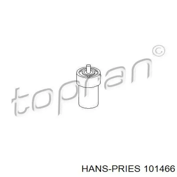 Розпилювач дизельної форсунки Hans Pries (Topran) 101466 ціна, від 8.42 USD