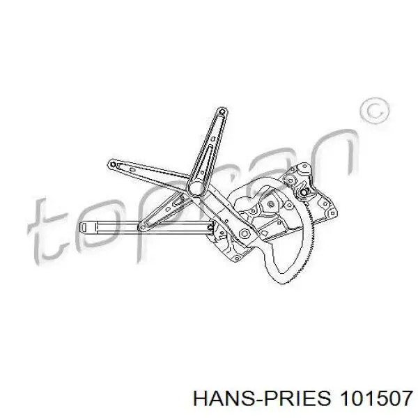 Датчик тиску масла 101507 Hans Pries (Topran)