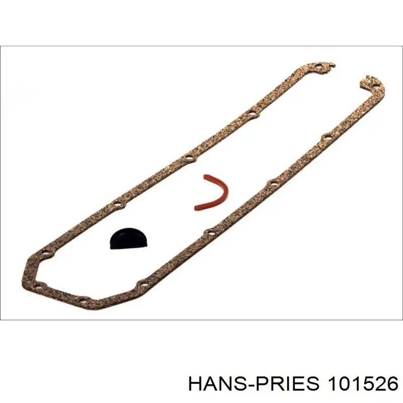 101526DE6 Hans Pries (Topran) прокладка клапанної кришки двигуна, комплект