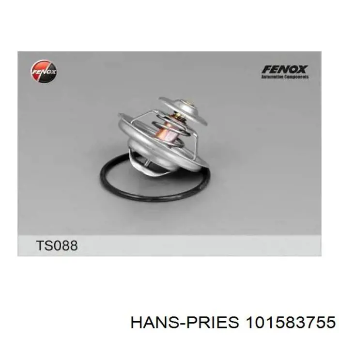 Автомобільний термостат Hans Pries (Topran) 101583755 ціна, від 13.55 USD