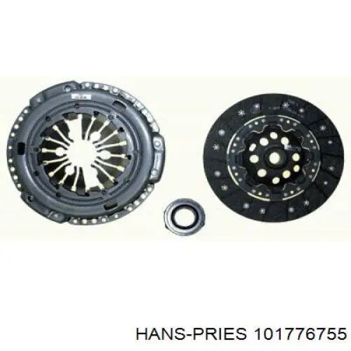 101776755 Hans Pries (Topran) Сальник АКПП/КПП, вхідного/первинного вала
