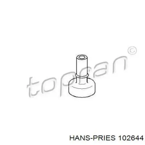 Трос зчеплення 102644 Hans Pries (Topran)