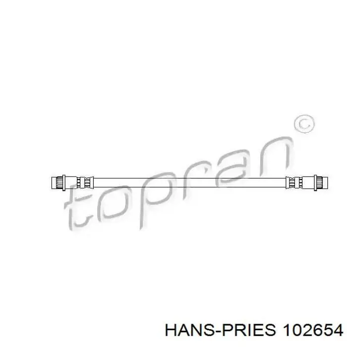 Купити 102654 Hans Pries (Topran) Кран пічки