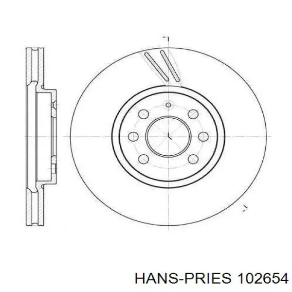 Кран системи опалення Hans Pries (Topran) 102654 ціна, від 3.71 USD
