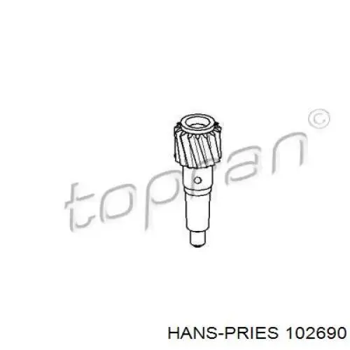 102690 Hans Pries (Topran) шестерня спідометра, ведена