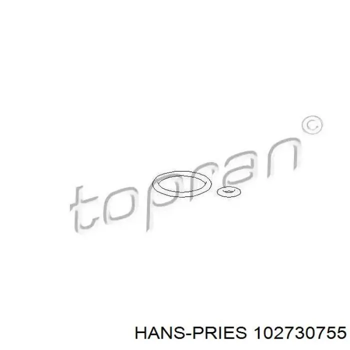 102730755 Hans Pries (Topran) Зворотній клапан повернення палива