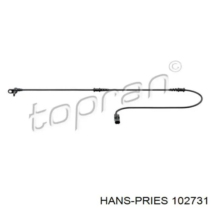 Паливний фільтр 102731 Hans Pries (Topran)