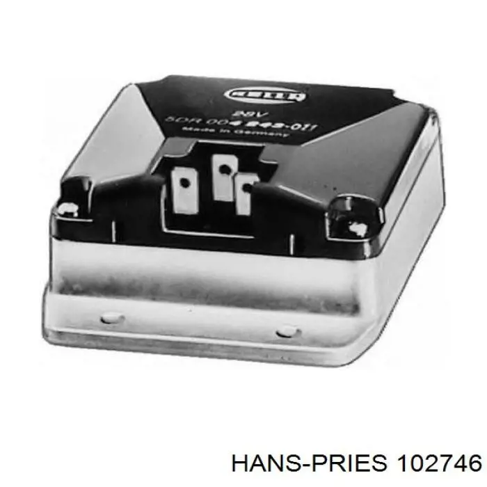 Пробка паливного бака Hans Pries (Topran) 102746 ціна, від 5.07 USD