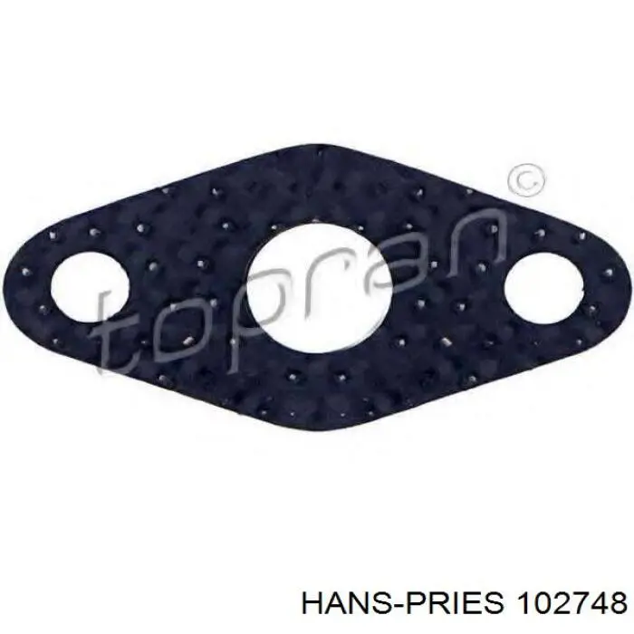 Кронштейн/хомут глушника, передній Hans Pries (Topran) 102748 ціна, від 1.82 USD