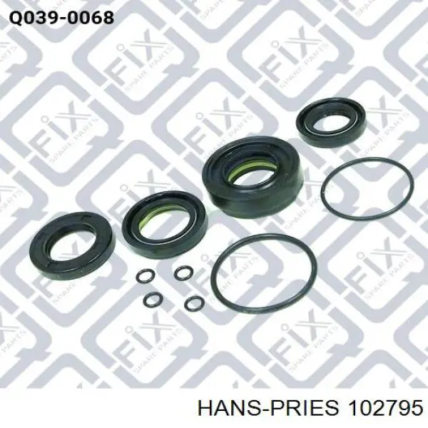 Купити 102795 Hans Pries (Topran) Рульова рейка