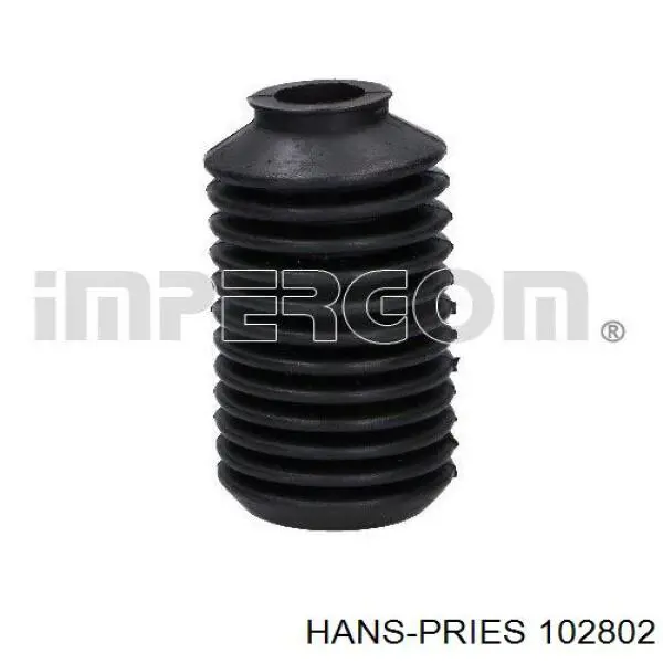 Чохол рульової рейки правий Hans Pries (Topran) 102802 ціна, від 3.10 USD