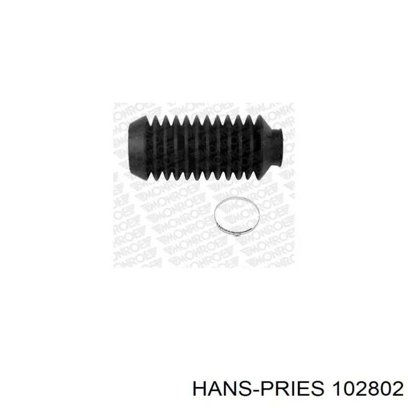 Чохол рульової рейки правий Hans Pries (Topran) 102802 ціна, від 3.10 USD